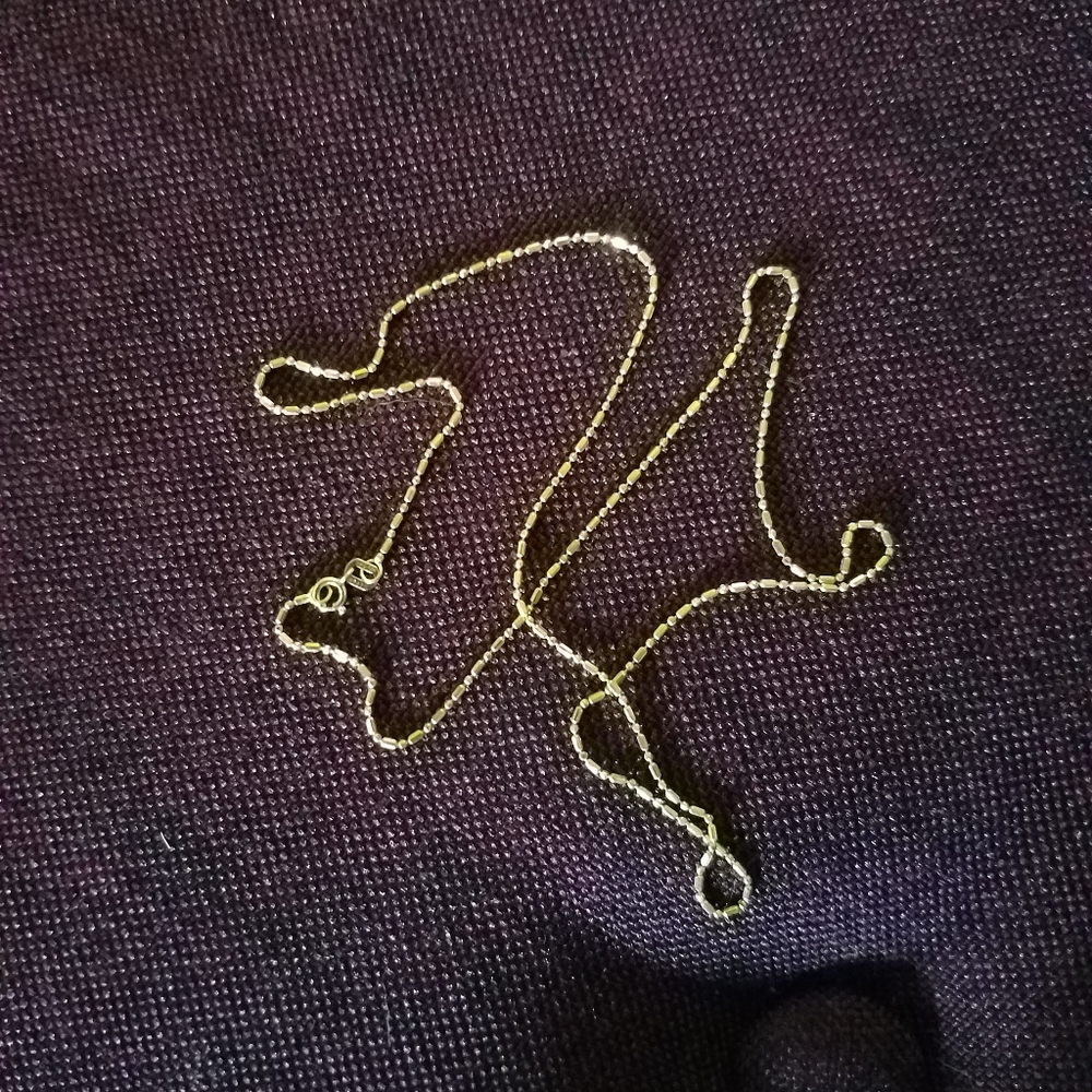 14K Gold Beads and Tubes Necklace